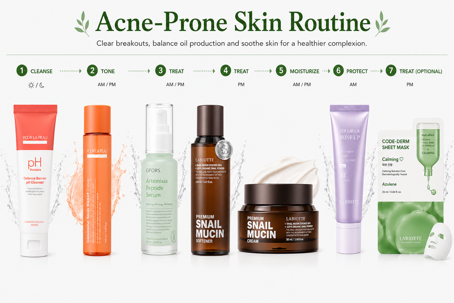 Acne-Prone Skin Routine