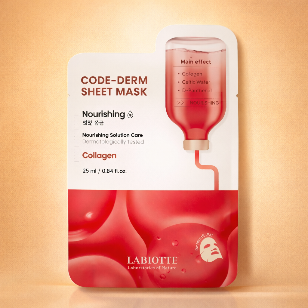 CODE-DERM Sheet Mask Nourishing- LABIOTTE